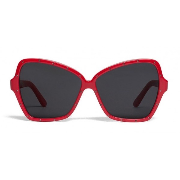CELINE Red
Acetate Crystal Butterfly Sunglasses CL4066IS - Picture 1 of 7